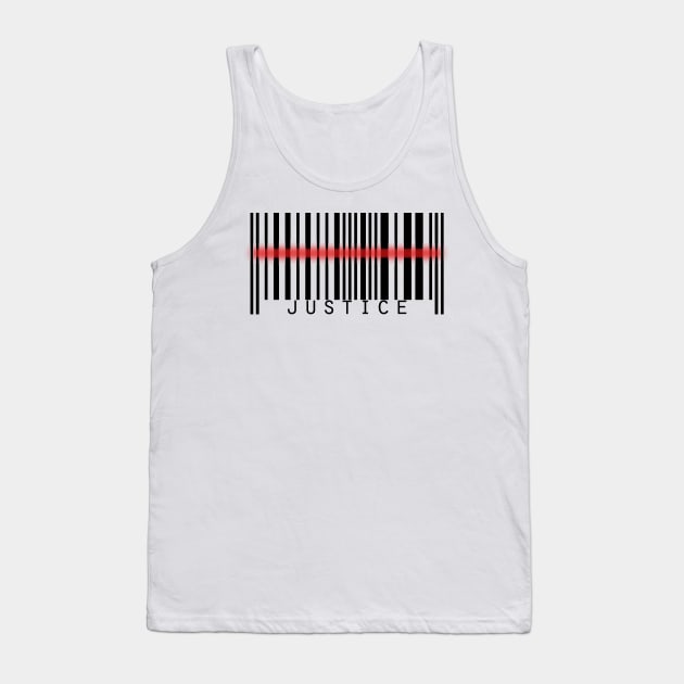 justice Tank Top by atasistudio